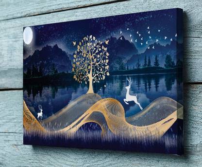HD RAPID DESIGN Canvas 12 inch x 18 inch Painting