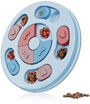 Pups&Pets Dog Puzzle Toys Interactive Dog Toys Dog Puzzles for Smart Dogs Plastic Pet Bowl