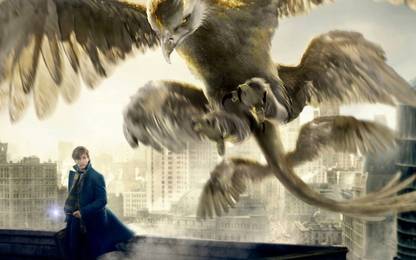 Thunderbird Fantastic Beasts and Where to Find Them ON FINE ART PAPER HD QUALITY WALLPAPER POSTER Fine Art Print