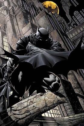 batman comic Poster on LARGE PRINT 36X24 INCHES Photographic Paper