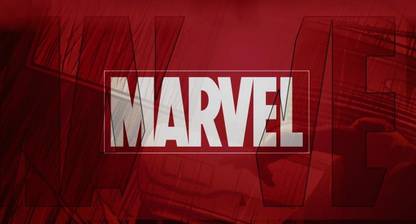 Marvel Logo Red POSTER PRINT ON 13X19 INCHES 3D Poster