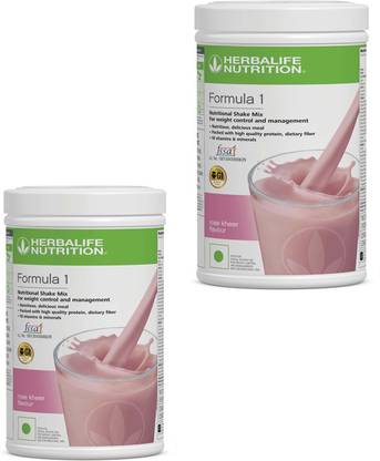 Herbalife Nutrition Weight Loss Combo Formula 1 Shake Mix Rose Kheer Flavor 2 Pcs Protein Shake