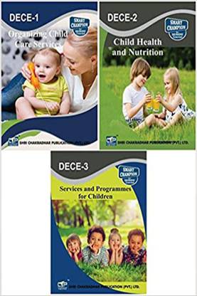 IGNOU DECE Help Books Combo Offer Of DECE 1 DECE 2 DECE 3 IGNOU Study Notes For Exam Preparations With Latest Previous Years Solved Question Papers (Latest Syllabus) IGNOU Diploma In Early Childhood Care And Education DECE-1 DECE-2 DECE-3