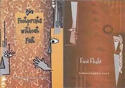 Ncert Footprints Without Feet - Supplementary Reader And First Flight For English Textbook For Class - 10 ( Set Of 2 Books )