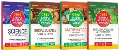 ARIHANT CBSE Sample Question Papers Science, Social Science, Mathematics (Standard), English Language & Literature Class 10 (Term II) (Paperback, Arihant Experts)