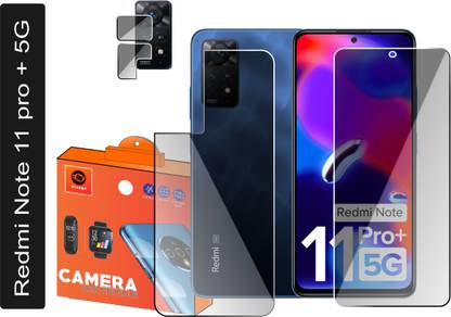 Olonga Front and Back Screen Guard for Redmi Note 11 Pro Plus 5G