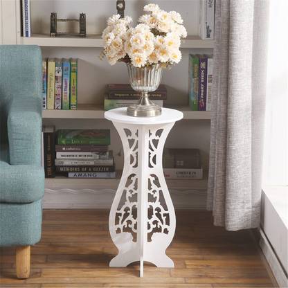 woodenworld Wooden World Corner Table or End Table for Drawing Room , Bedroom, Balcony, Etc. Engineered Wood Corner Table