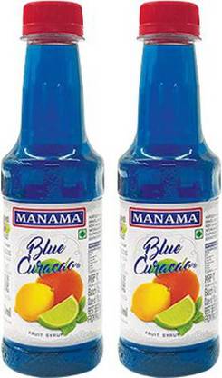 MANAMA Blue Curacao Syrup, Mixer for Mocktails and Cocktails