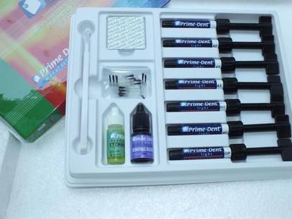Prime Dental Composite Kit & Syringes Teeth Whitening liquid