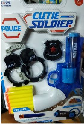 VINDHYA Police gun set with soft bullet Guns & Darts