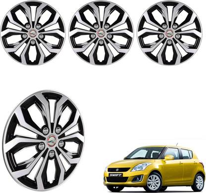 WolkomHome Car Wheel cap, Hub Cap Wheelcover 14 Inch Wheel Cover Wheel Cover For Maruti Swift AMT VXI Petrol