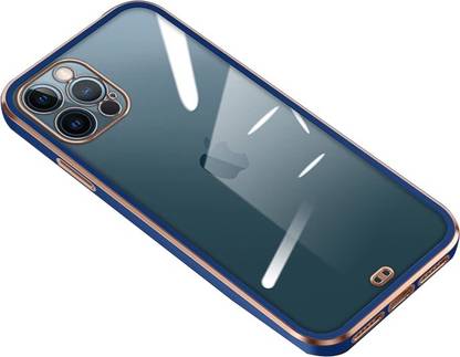 MILLION CASES Back Cover for iPhone 12 Pro Max Electroplating Ultra Clear Shining Case