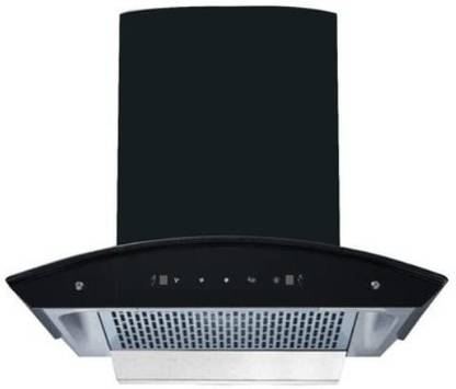 Star Greenline Santum Titanium Wall Mounted Black 1000 CMH Chimney