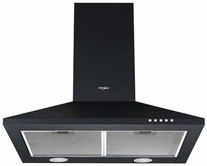 whirlpool classic cf 60 bk hood wall mounted chimn