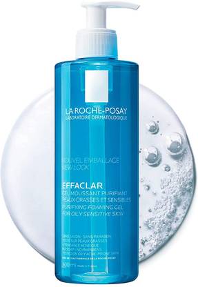 LA ROCHE-POSAY Effaclar Purifying Foaming Gel Cleanser for Oily Skin 13.52 FL OZ Face Wash
