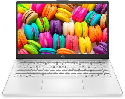 HP Qualcomm Snapdragon 7c Gen 2 - (8 GB/128 GB EMMC Storage/Windows 11 Home) 14-eg0008qu Thin and Light Laptop