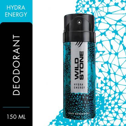 Wild Stone Hydra Energy Deodorant For Men 150 Ml *1 Perfume Body Spray  -  For Men