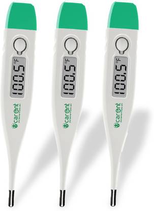 Carent DT03 Pack of 3 Waterproof Digital Flexible Tip Thermometer For Kids & Adults (Pack of 3) Thermometer