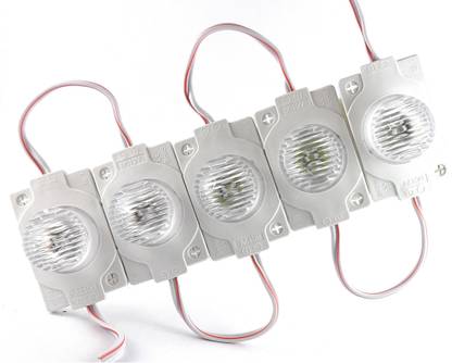 SAMAES 5 Pics 1.5 Watt RGB LED 12 Volt DC Auto Color Changing Eye Led Light Electronic Hobby Kit