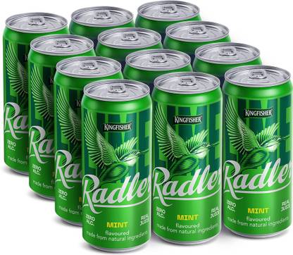 Kingfisher Radler Non Alcoholic Lime and Mint Energy Drink