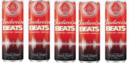 Budweiser BEATS ENERGY DRINKS PACK OF 5 (330ml*5) Energy Drink