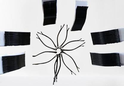 DEBALAYA Dressing Salon Tool for Women & Girls Metal Hair Clips Combo Back Pin