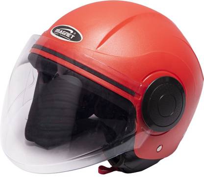 MAGNET URBAN RED OPEN FACE Motorsports Helmet