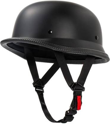 Nutech German Retro Style World War Inspired Half Helmet Motorbike Helmet