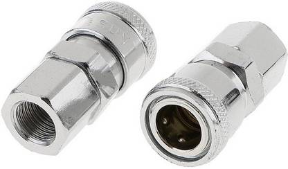 HOSEMART Pneumatic SF20 - Pack of 2 Quick Connector 1/4 BSP Air Line Fittings Coupler Hose Connector