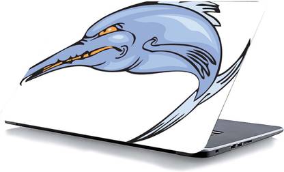 qth LINE ART LAP-1133 VINYL Reusable Laptop Skin Compatible for 15.6 inch