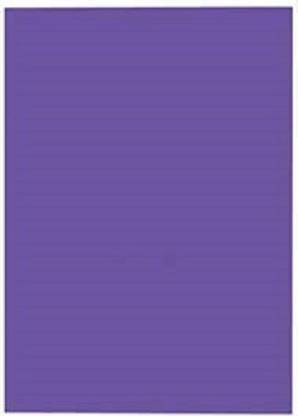 Eclet A4 20Sheet purple Color Paper (180-240 GSM) Coloured sheet A4 240 gsm Coloured Paper