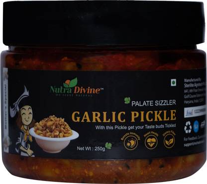 Nutra Divine Palate Sizzler Garlic Pickle Garlic Pickle