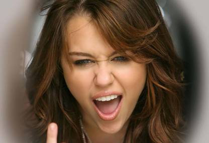MILEY CYRUS (2) POSTER PRINT ON 13X19 INCHES 3D Poster