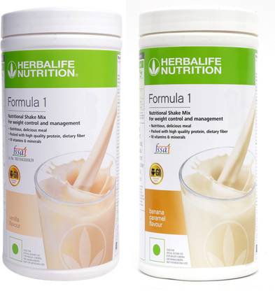 HERBALIFE FORMULA 1 VANILLA & BANANA 2 PIECES Protein Shake