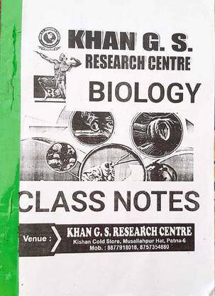 Khan Sir Biology Class Notes