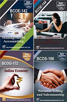 IGNOU BCOMG Help Books Combo Offer Of BCOE 142 BCOE 144 BCOG 172 BCOS 186 IGNOU Study Notes For Exam Preparations With Solved Previous Year Papers (Latest Syllabus) IGNOU Bachelor Of Commerce (CBCS) BCOE-142 BCOE-144 BCOG-172 BCOS-186