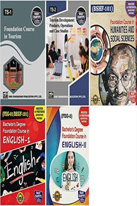 IGNOU BTS 1st ईयर हेल्प बुक्स कॉम्बो ऑफर ऑफ TS 1 TS 2 BSHF 101 BEGF 101 ऍफ़इजी 2 IGNOU स्टडी नोट्स फॉर एग्ज़ाम प्रीपेरेशंस विथ लेटेस्ट प्रीवियस इयर्स सॅाल्व्ड क्वेश्चन पेपर्स (लेटेस्ट सिलेबस) IGNOU BA टूरिज़्म स्टडीज़ TS-1 TS-2 BSHF-101 BEGF-101 ऍफ़इजी-2