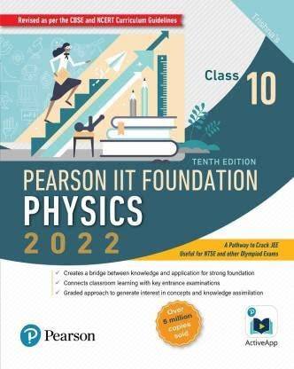 Pearson IIT Foundation Physics Class 10 Paperback