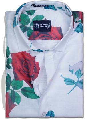 Men Printed Casual Multicolor Shirt