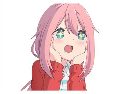 Sahaj Décor 50 cm Beautiful Girl Cartoon Characters Wall Sticker Covering Area [50x58cm] Self Adhesive Sticker