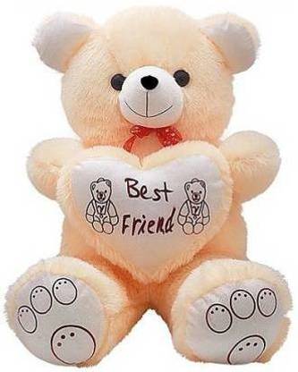 Ktkashish Toys Soft toy cream best friend (55-60)  - 55 cm