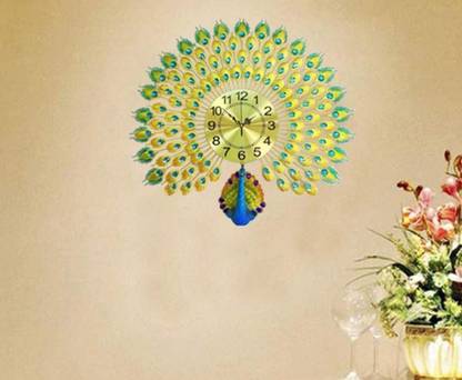 B MARK Analog 70 cm X 70 cm Wall Clock