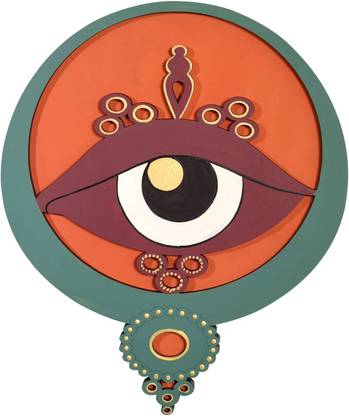 AAKRITI ART CREATIONS Sunny Eyes Wall D?cor Mask