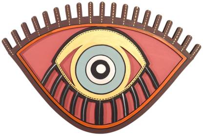 AAKRITI ART CREATIONS Eye of Longevity Wall Decor Mask