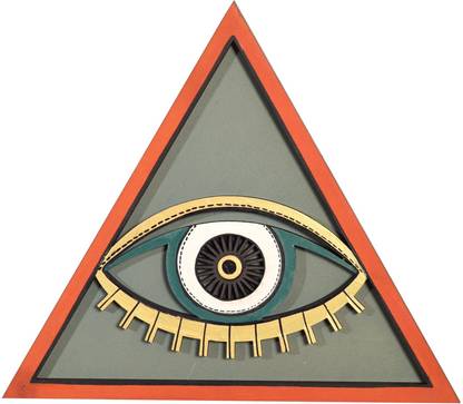 AAKRITI ART CREATIONS The Illuminating Eyes Wall D?cor Mask