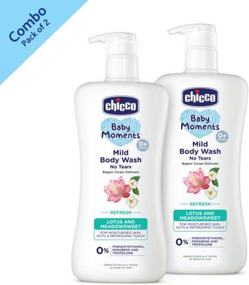 Chicco Bathing gel Refresh 500-Green (Pack of 2)