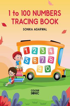 1 to 100 Numbers Tracing Book