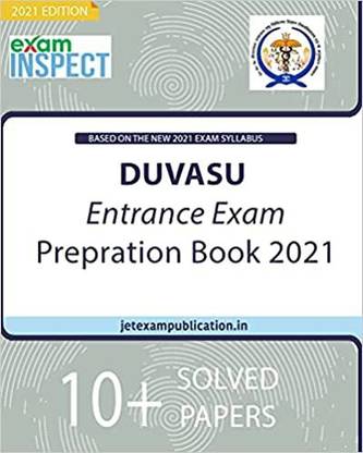 DUVASU Entrance Exam Preparation Book 2022