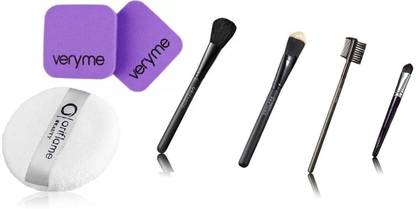 Oriflame Sweden brush applicator set, powder puff, make up sponge