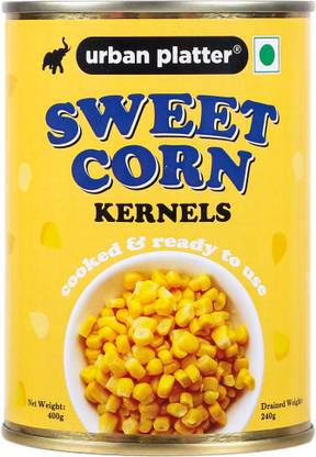 urban platter Ready to Use Sweet Corn Kernels in Brine, (Drained Weight 240g) Corn